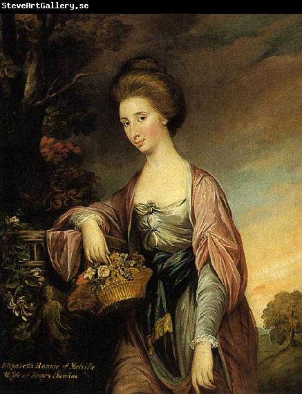 David Martin Portrait of Elizabeth Rennie, Viscountess Melville